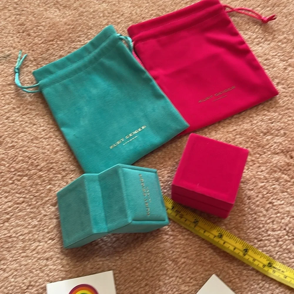 Kurt Geiger Pink and Blue Jewelry Accessories Set